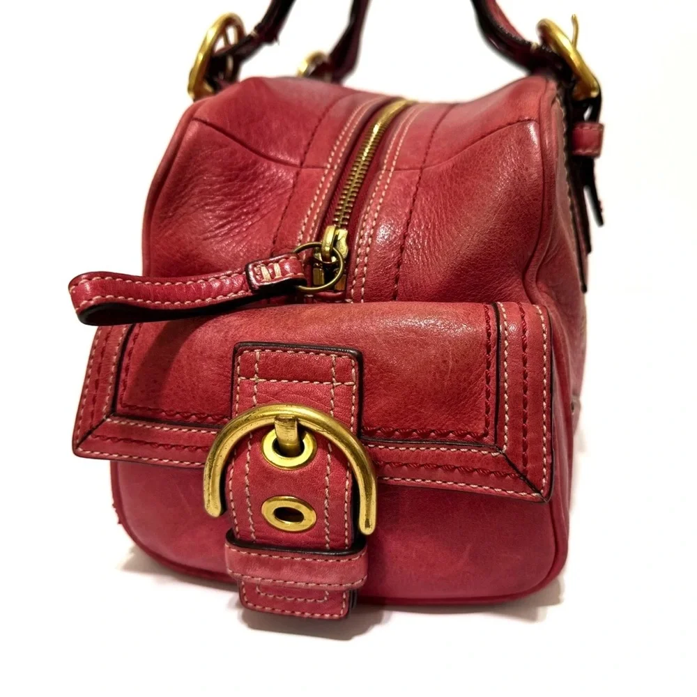 Coach Raspberry Pink Mia Satchel - Picture 11 of 13